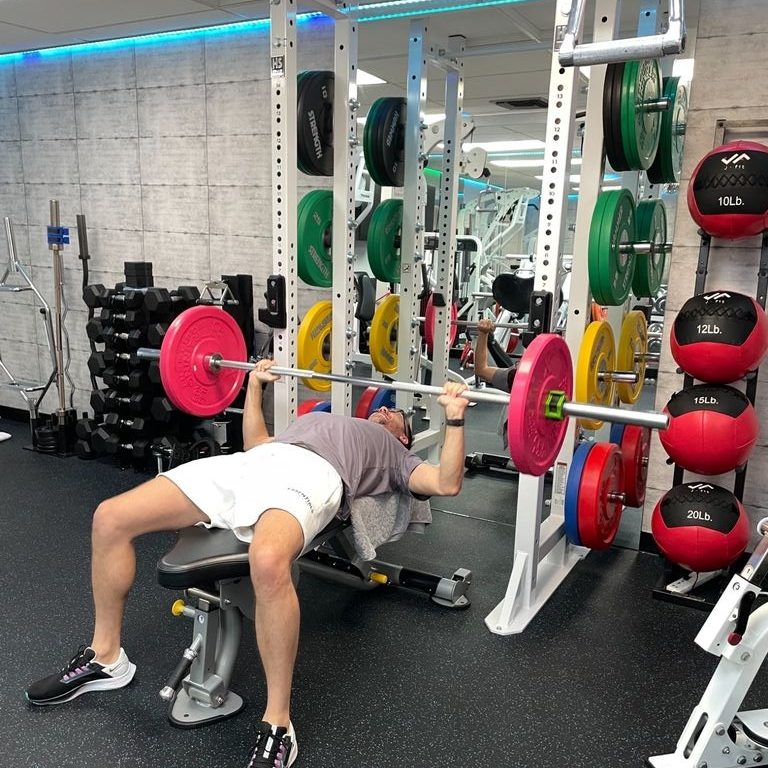 A partner training session at Pure Fit in Aventura